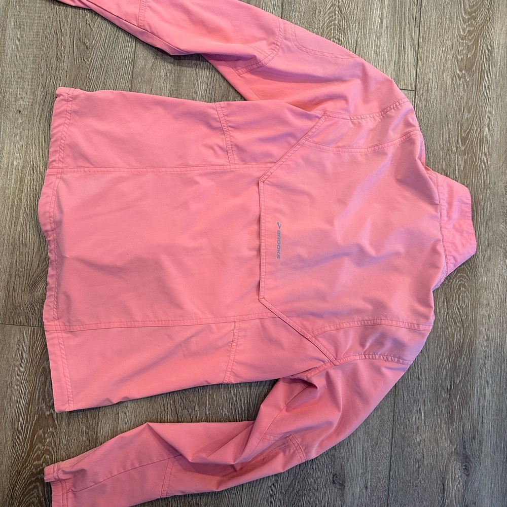 Brooks Shell Jacket Size Medium Windbreaker - image 2